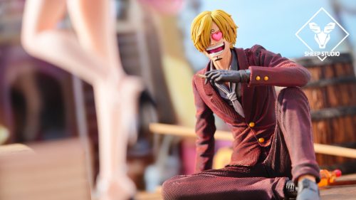 【Pre-order】Sheep Studio POP OP Sitting Sangi Resin Statue