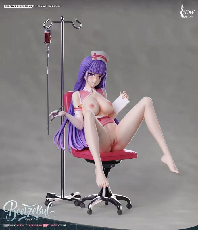 【Pre-order】Xiu Gong Chang Studio 1/6 Scale Raiden Nurse Resin Statue