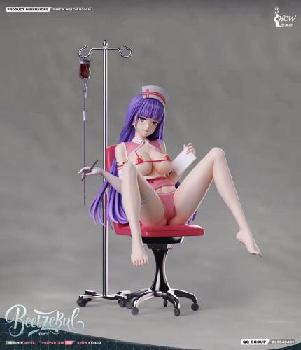 【Pre-order】Xiu Gong Chang Studio 1/6 Scale Raiden Nurse Resin Statue