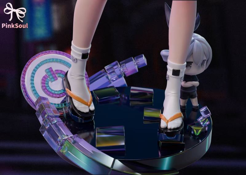 【Pre-order】Pinksoul Studio Silver Wolf Resin Statue