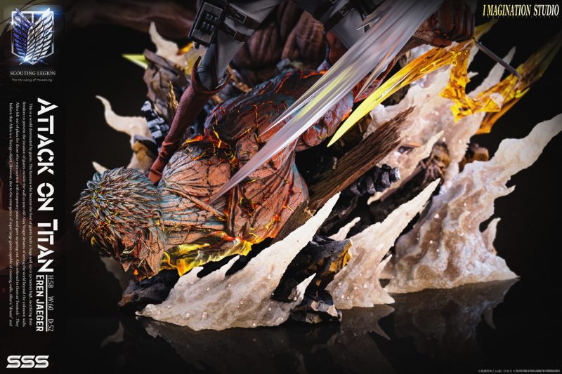 【Pre-order】Imagination Studio 1/6 Scale Eren Jaeger Resin Statue