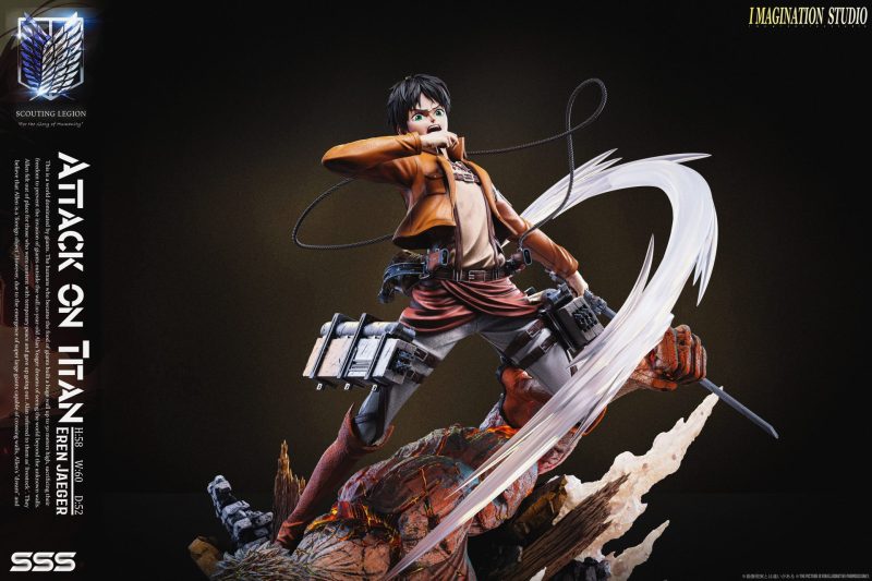 【Pre-order】Imagination Studio 1/6 Scale Eren Jaeger Resin Statue