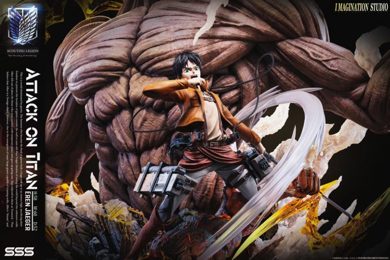 【Pre-order】Imagination Studio 1/6 Scale Eren Jaeger Resin Statue