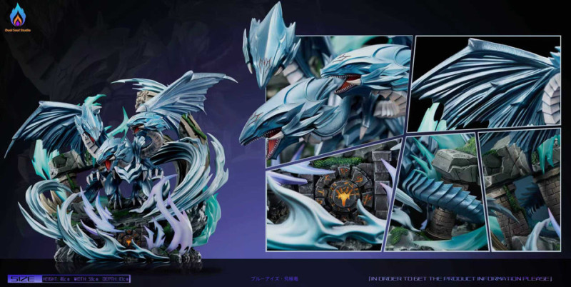 【Pre-order】DS Studio Blue-Eyes Ultimate Dragon Resin Statue