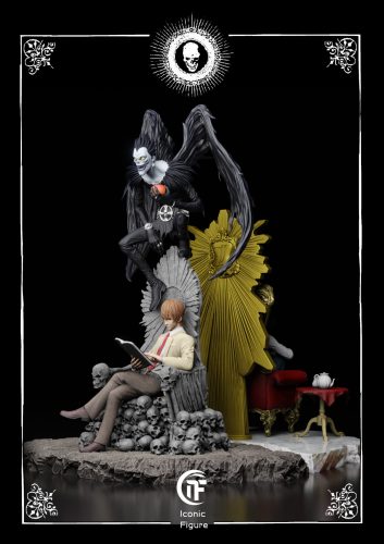 【Pre-order】Iconic Figure Studio 1/6 Scale Light Yagami & L Lawliet Resin Statue