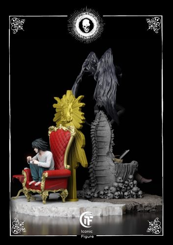 【Pre-order】Iconic Figure Studio 1/6 Scale Light Yagami & L Lawliet Resin Statue