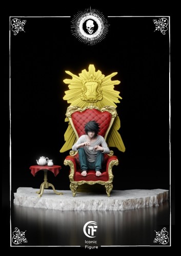 【Pre-order】Iconic Figure Studio 1/6 Scale Light Yagami & L Lawliet Resin Statue