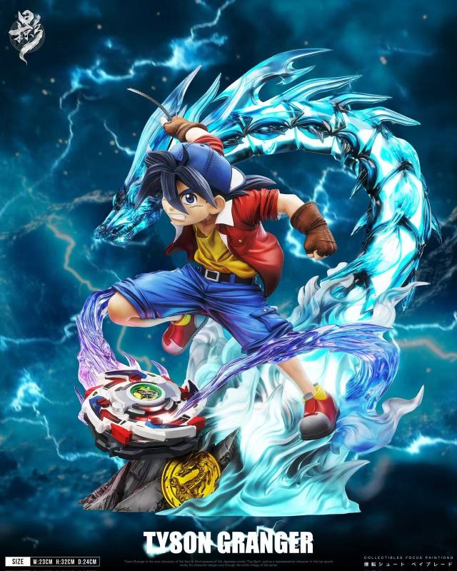 【Pre-order】Lue Ying Studio Beyblade Childhood Nostalgia Series Tyson Granger Resin Statue
