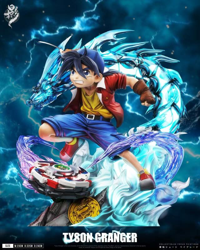 【Pre-order】Lue Ying Studio Beyblade Childhood Nostalgia Series Tyson Granger Resin Statue