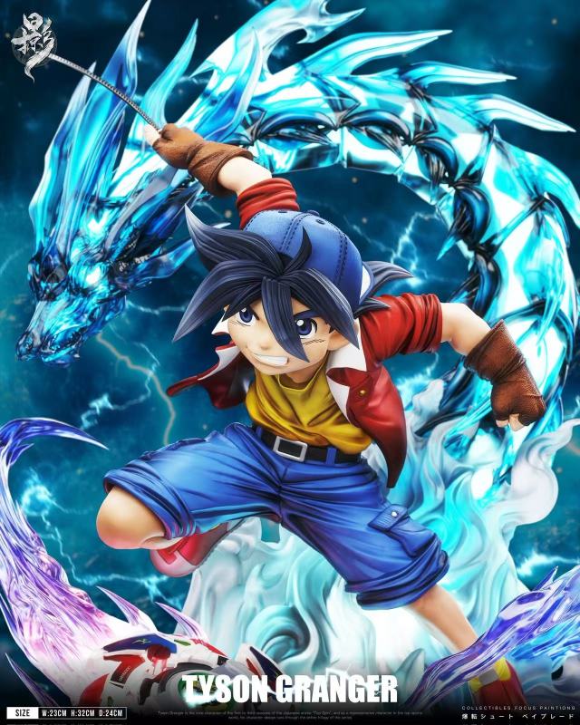 【Pre-order】Lue Ying Studio Beyblade Childhood Nostalgia Series Tyson Granger Resin Statue