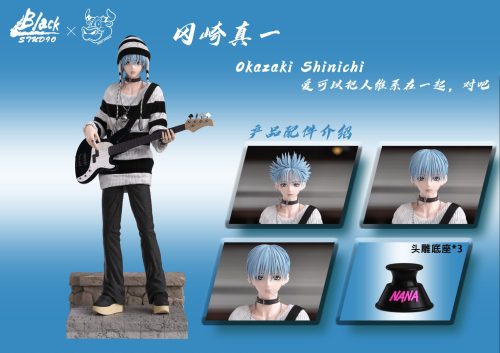 【Pre-order】NIUZI Studio & Black Studio 1/6 Scale NANA Okazaki Shinichi Resin Statue