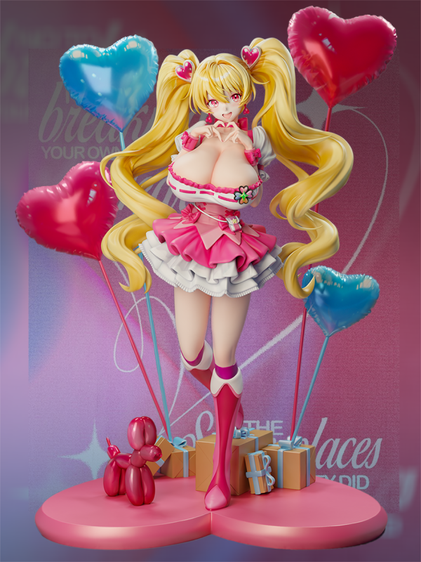 【Pre-order】Make Zero Studio 1/6 Scale Pretty Cure Series Momozono Love GK Resin Statue
