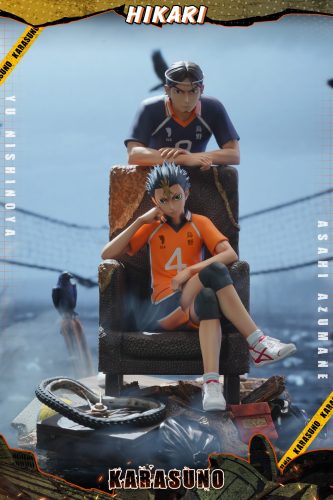 【Pre-order】HIKARI Studio Haiqyu! Yuji Nishiroya & Asaaki Azunome GK Resin Statue