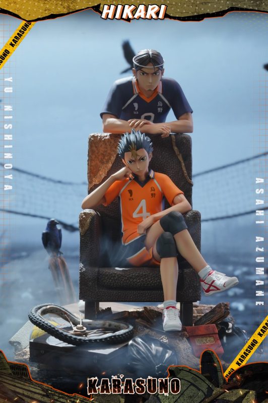 【Pre-order】HIKARI Studio Haiqyu! Yuji Nishiroya & Asaaki Azunome GK Resin Statue