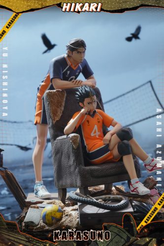 【Pre-order】HIKARI Studio Haiqyu! Yuji Nishiroya & Asaaki Azunome GK Resin Statue