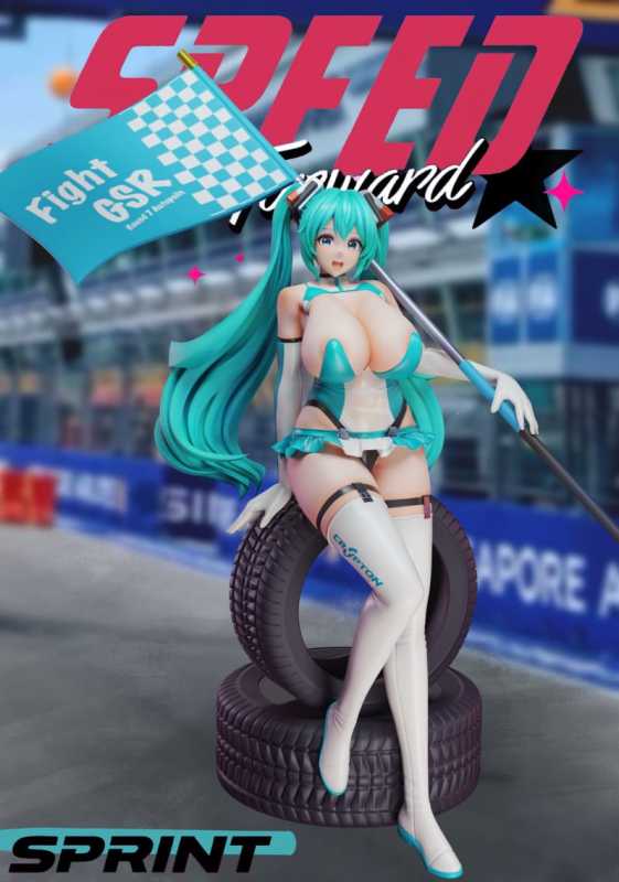 【Pre-order】SC Studio Racing Girl Miku GK Resin Statue