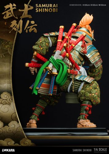 【Pre-order】Chikara Studio 1/4 Scale Nine tail Samurai Resin Statue
