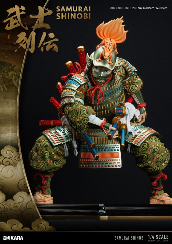 【Pre-order】Chikara Studio 1/4 Scale Nine tail Samurai Resin Statue