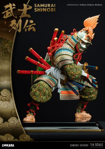 【Pre-order】Chikara Studio 1/4 Scale Nine tail Samurai Resin Statue