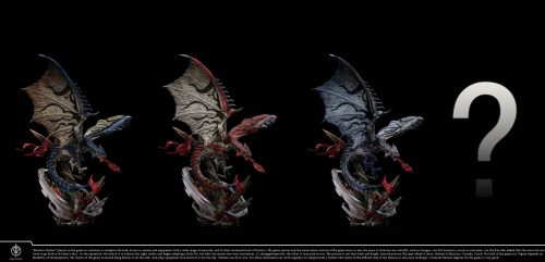 【Pre-order】Edge Studio Rathalos x Silver Rathalos x Azure Rathalos Resin Statue