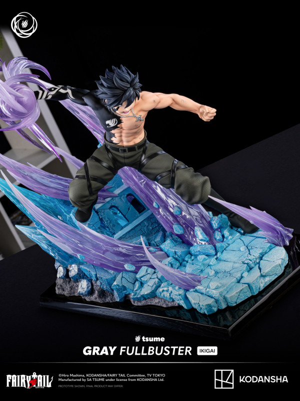 【Pre-order】Tsume Studio 1/6 Scale Fairy Tail Gray Fullbuster LICENSED Resin Statue