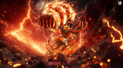 【Pre-order】LZ Studio OP Series 04 Gear Third Enka Luffy ver A Resin Statue