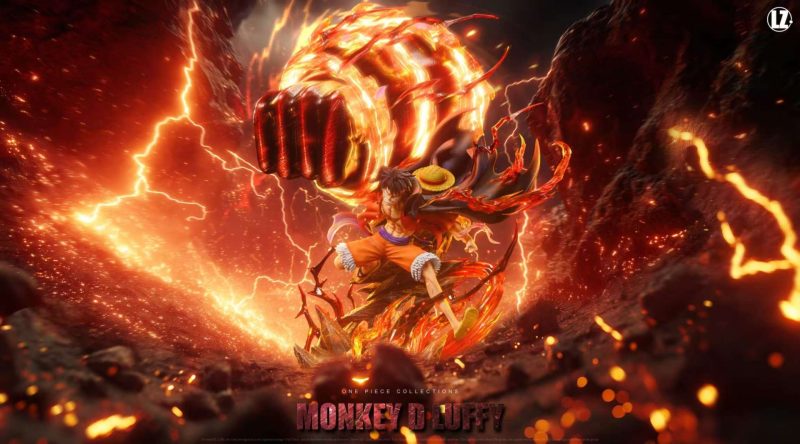 【Pre-order】LZ Studio OP Series 04 Gear Third Enka Luffy ver A Resin Statue