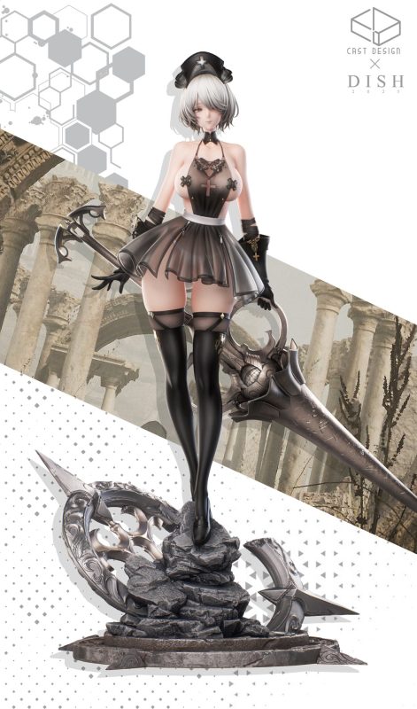 【Pre-order】Cast Design × Dish Studio 1/4 Scale 2B Resin Statue