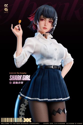 【Pre-order】ChiYan Studio 1/4 Scale Shark Girl Ellen Joe Resin Statue