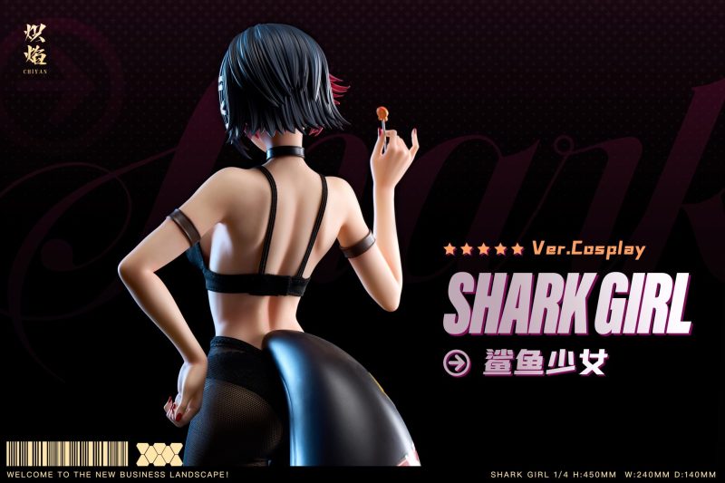 【Pre-order】ChiYan Studio 1/4 Scale Shark Girl Ellen Joe Resin Statue