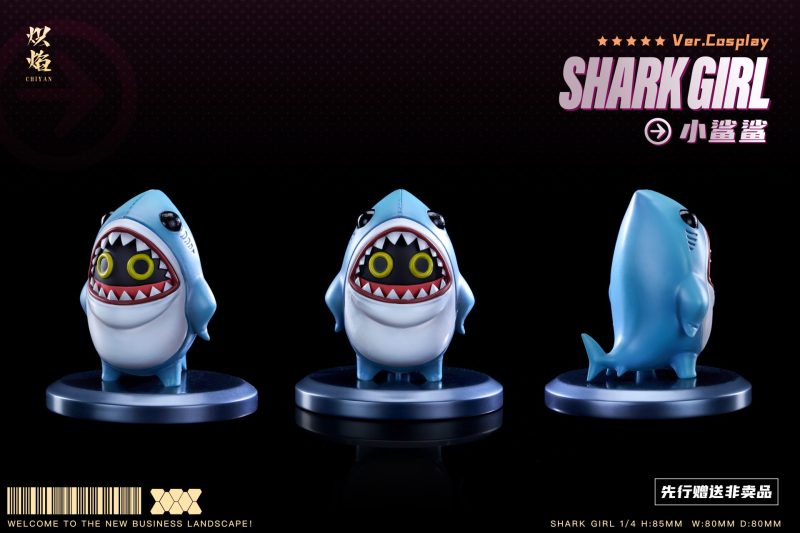【Pre-order】ChiYan Studio 1/4 Scale Shark Girl Ellen Joe Resin Statue