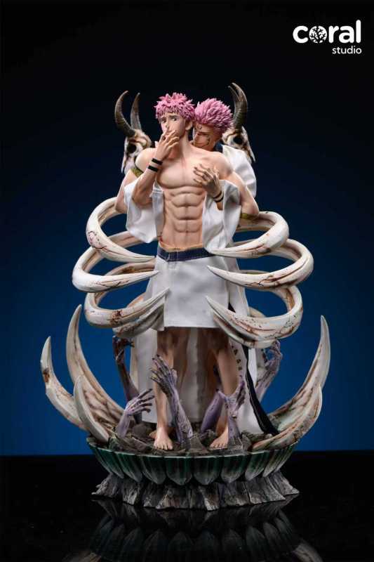 【Pre-order】CORAL Studio 1/6 Scale Sokuna & Itadorie Resin Statue
