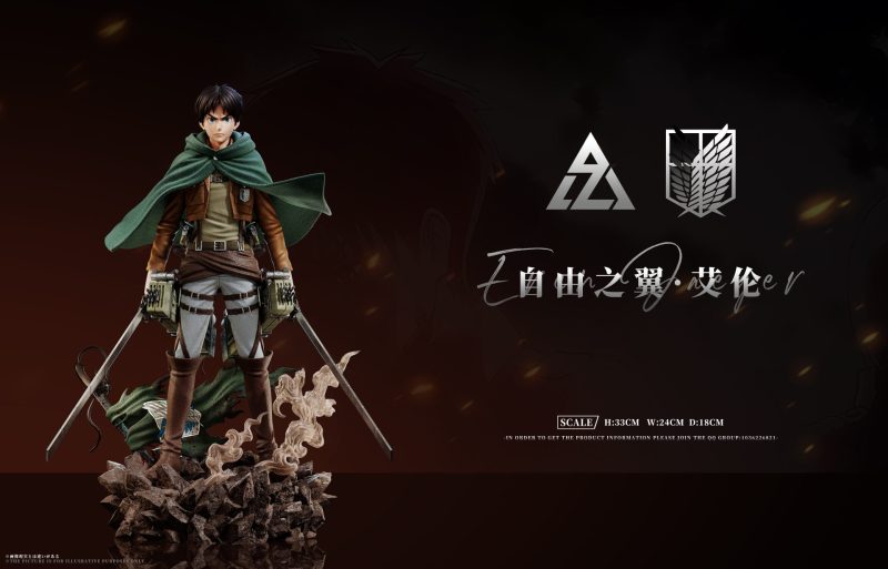 【Pre-order】AZ Studio 1/6 Scale AOT Eren Resin Statue
