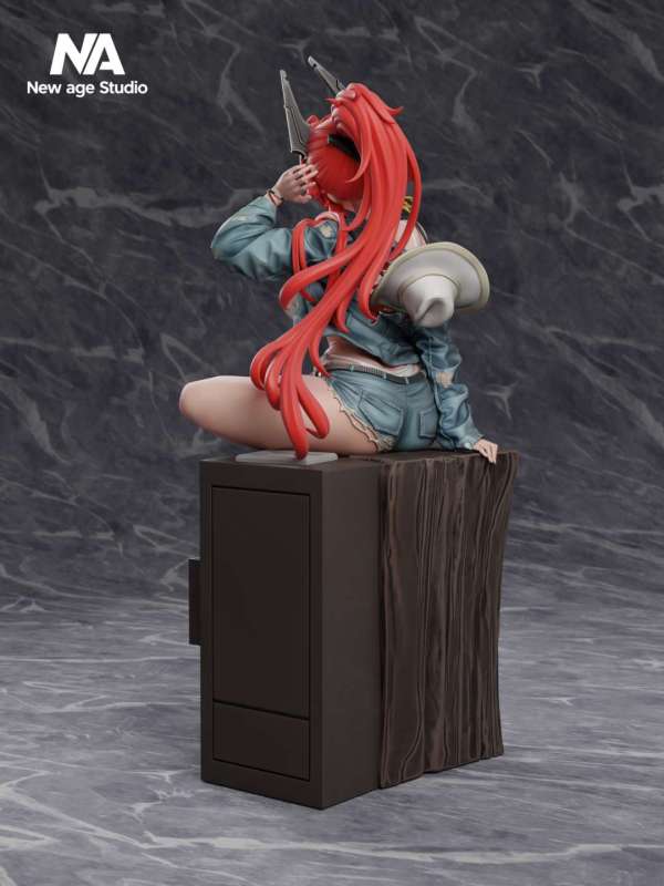 【Pre-order】New Age Studio The Old Lady in the Red Hat Resin Statue