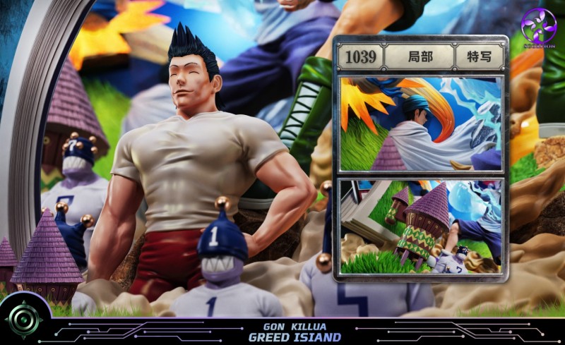 【Pre-order】Scorpion Studio Greed Island Arc Ghon X Killuah Resin Statue