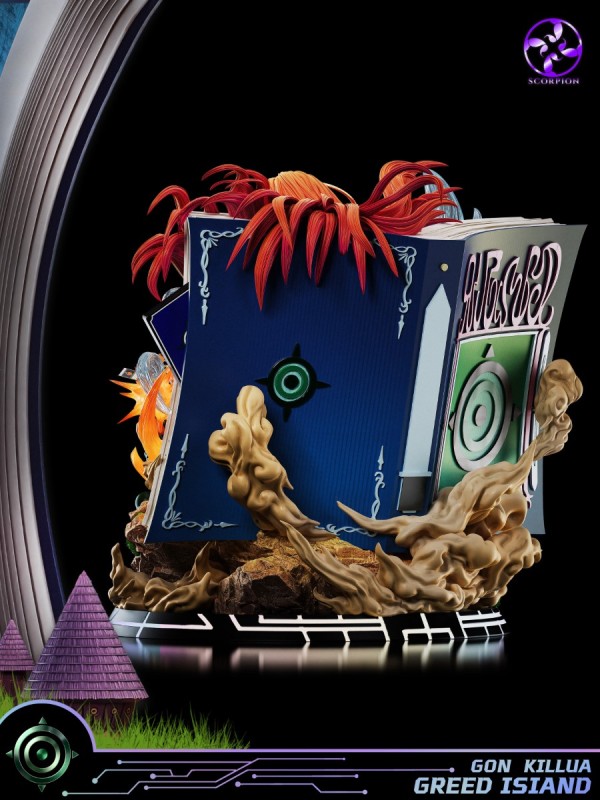 【Pre-order】Scorpion Studio Greed Island Arc Ghon X Killuah Resin Statue