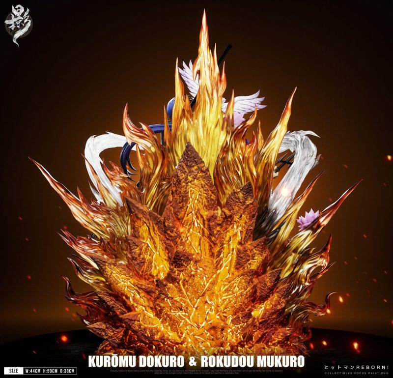 【Pre-order】LueYing Studio Kurōmu Dokuro x Rokudou Mukuro Resin Statue