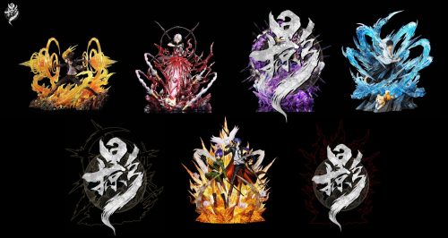 【Pre-order】LueYing Studio Kurōmu Dokuro x Rokudou Mukuro Resin Statue