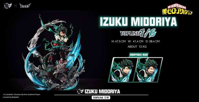 【Pre-order】XFire Studio 1/6 Scale Izuku Midoriya x Katsuki Bakugo Licensed Resin Statue
