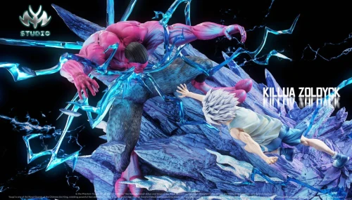 【Pre-order】MY Studio 1/6 Scale Killua vs Menthuthuyoupi Resin Statue