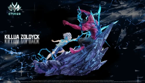 【Pre-order】MY Studio 1/6 Scale Killua vs Menthuthuyoupi Resin Statue