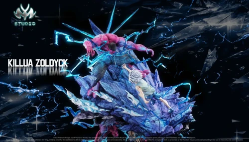 【Pre-order】MY Studio 1/6 Scale Killua vs Menthuthuyoupi Resin Statue