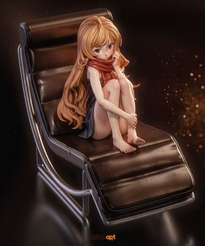 【Pre-order】Quiet Art Studio 1/6 Scale TIGER×DRAGON! Christmas Taiga Aisaka Resin Statue