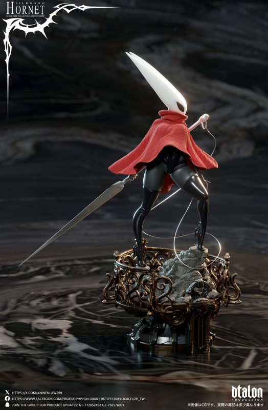 【Pre-order】Dtalon Production 1/6 Scale Hollow Knight: ‌Silk Song Hornet Statue Resin