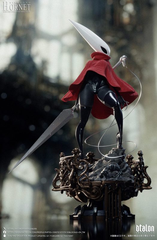 【Pre-order】Dtalon Production 1/6 Scale Hollow Knight: ‌Silk Song Hornet Statue Resin