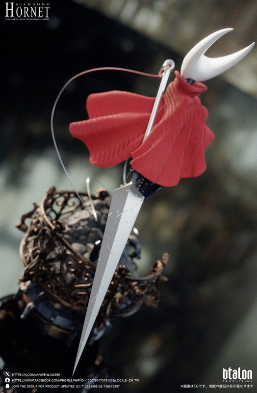 【Pre-order】Dtalon Production 1/6 Scale Hollow Knight: ‌Silk Song Hornet Statue Resin