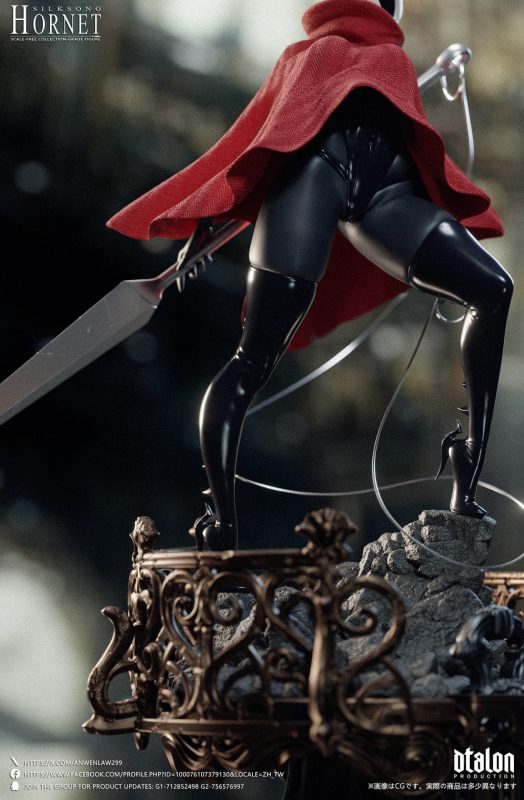 【Pre-order】Dtalon Production 1/6 Scale Hollow Knight: ‌Silk Song Hornet Statue Resin