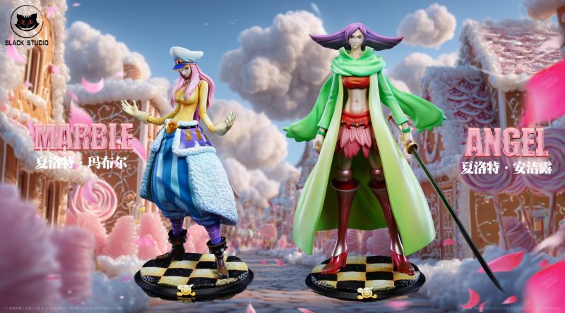 【Pre-order】Black Studio OP Pirates Series Charlotte Marble x Charlotte Angel Resin Statue