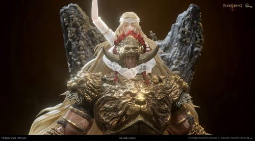 【Pre-order】Third Eye Studio Radahnn & Consort OI Miqu3lla Resin Statue