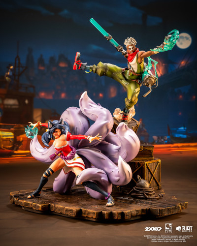 【Pre-order】Pure Arts Studio 1/10 Scale 2XKO Ekko & Ahri Resin Statue